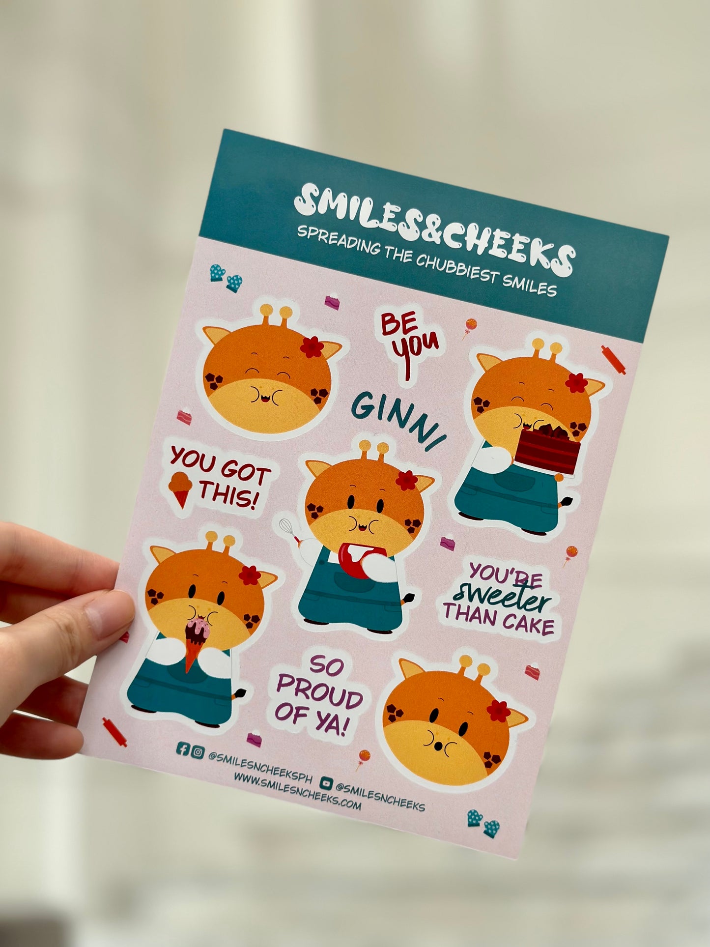 Smiles&Cheeks Sticker Sheets