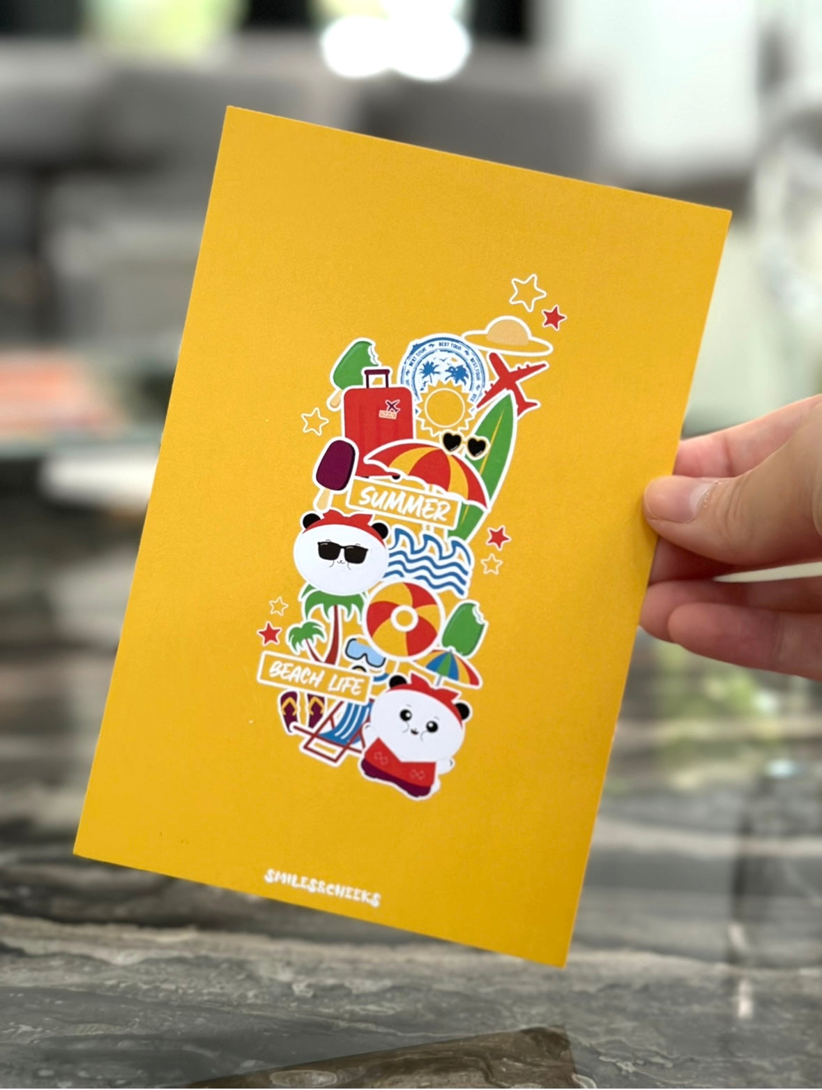 Smiles&Cheeks Travel Post Cards