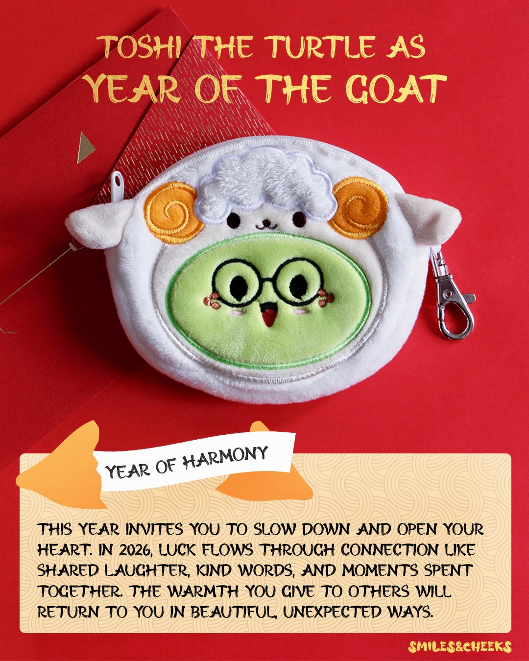 Year of the Goat Coin Purse