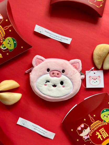 Year of the Pig Coin Purse