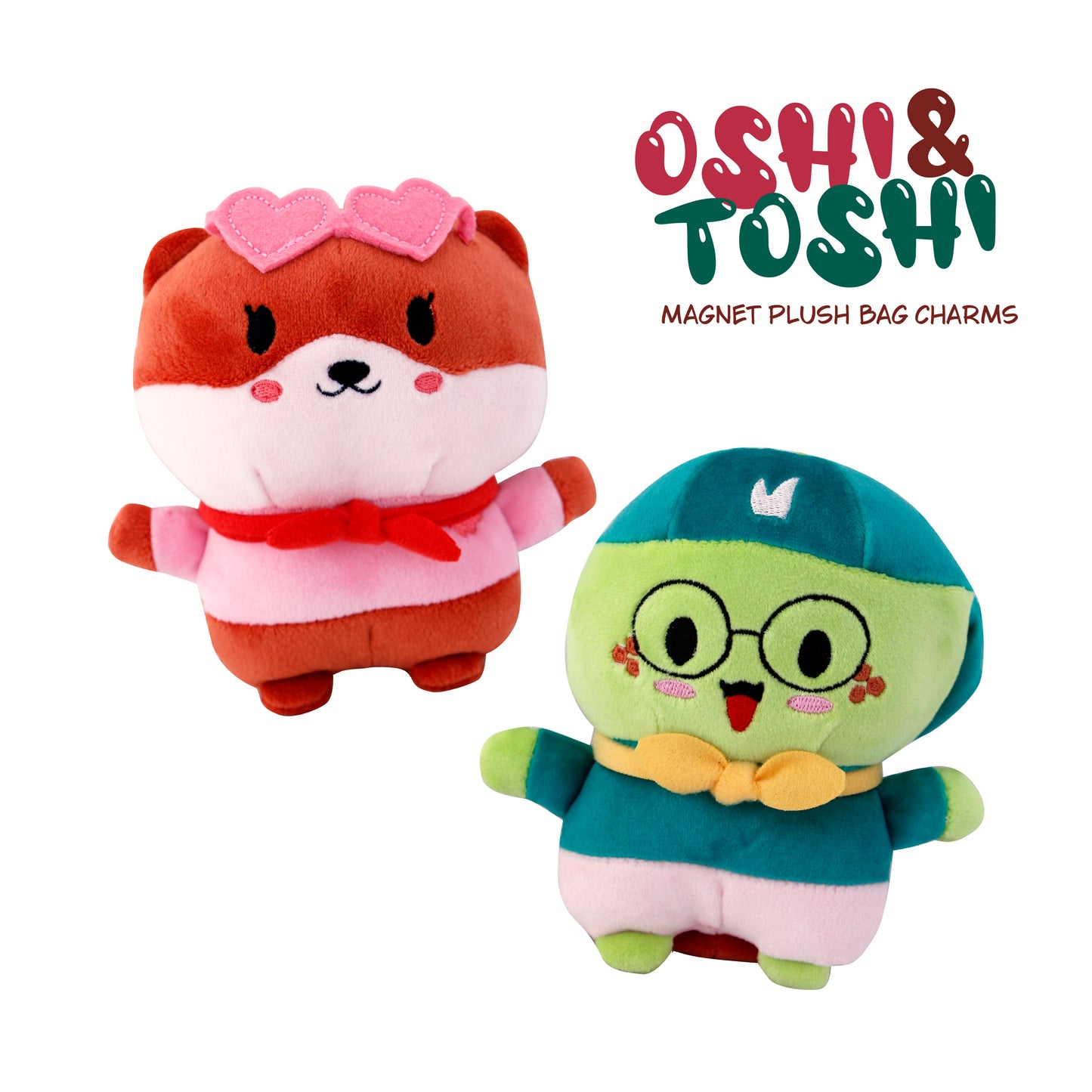 Oshi & Toshi Magnet Plush Bag Charms