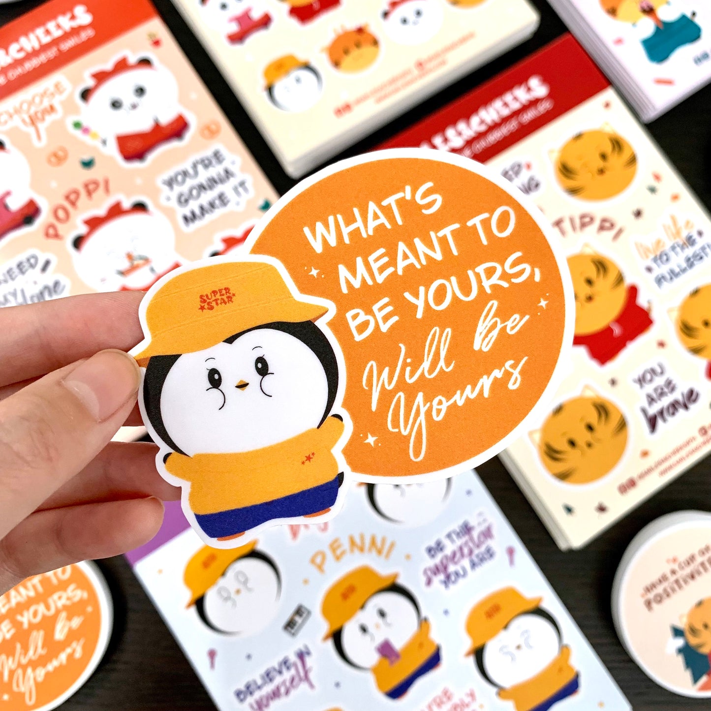 Smiles&Cheeks Motivational Stickers