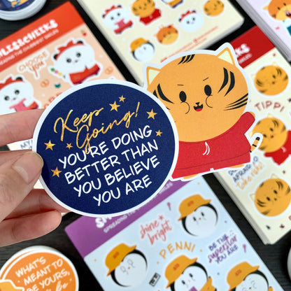 Smiles&Cheeks Motivational Stickers